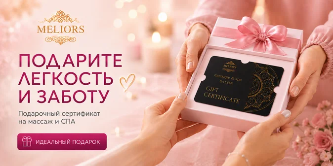 Подарочный сертификат на пакет Романтик для двоих